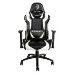 Cadeira Gamer Elements Veda Aer Preto e Branco