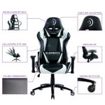 Cadeira Gamer Elements Veda Aer Preto e Branco