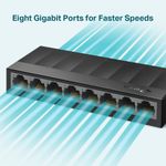 Switch TP-Link 8 Portas 10/100/1000 Gigabit - LS1008G