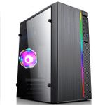 Gabinete Gamer Pixxo CG265LG Mid Tower Preto RGB