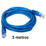 Cabo de Rede X-Cell CAT5e 5m - XC-CR-5M