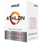 Processador AMD Athlon 3000G 5MB 3.5GHz AM4 – YD3000C6FHBOX