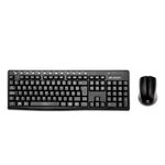 Kit Teclado e Mouse C3Tech KW30BK Sem fio 1000DPI Preto ABNT2