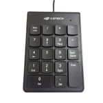 Teclado Numérico C3Tech – KN-10BK