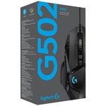 Mouse Gamer Logitech G502 Hero 25K RGB Lightsync 11 Botões 25600DPI – 910-005550