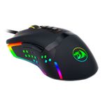 Mouse Gamer Redragon Octopus RGB 8 Botões 10000DPI Óptico 3325 Preto – M712RGB