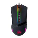 Mouse Gamer Redragon Octopus RGB 8 Botões 10000DPI Óptico 3325 Preto – M712RGB