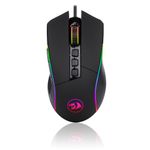 Mouse Gamer Redragon Lonewolf 2 10 Botões Programáveis 32000DPI RGB Preto – M721-PRO