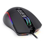 Mouse Gamer Redragon Lonewolf 2 10 Botões Programáveis 32000DPI RGB Preto – M721-PRO