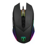 Mouse Gamer T-Dagger Lieutenant 7 Botões 8000DPI Óptico 3325 RGB – T-TGM301