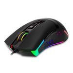 Mouse Gamer Redragon Octopus RGB 8 Botões 10000DPI Óptico 3325 Preto – M712RGB
