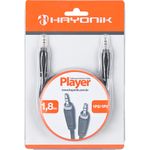 Cabo de Audio Hayonik P2/P2 1.8M Preto