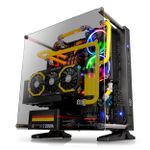 Gabinete Gamer Thermaltake Core P3 TG Vidro Temperado Mid Tower Preto - CA-1G4-00M1WN-06