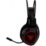 Headset Gamer Gamdias Eros E2 RGB Preto/Vermelho USB