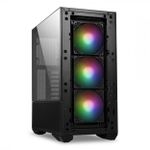 Gabinete Gamer Lian Li Lancool II Mesh RGB USB-C Mid Tower Preto