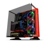 Gabinete Gamer Thermaltake Core P3 TG Vidro Temperado Red Edition Vermelho - CA-1G4-00M3WN-03