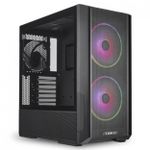 Gabinete Gamer Lian Li Lancool 216 RGB Mid Tower Preto - LANCOOL 216R-X BLACK