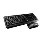 Kit Teclado e Mouse C3Tech KW60BK Sem fio 1600DPI Preto ABNT2
