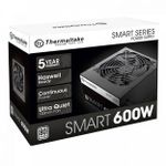 Fonte Thermaltake Smart 600W 80+ White PFC Ativo - PS-SPD-0600NPCWBZ-W