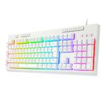 Teclado Gamer Redragon Shiva RGB Chroma USB ABNT2 Branco – K512W-RGB