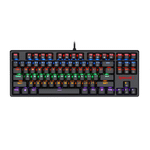 Teclado Mecanico Gamer Redragon Daksa Rainbow Switch Marrom ABNT2 – K576R-1 (PT-BROWN)
