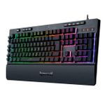 Teclado Gamer Redragon Shiva RGB Chroma USB ABNT2 Preto – K512RGB