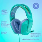 Headset Gamer Logitech G335 Lightsync Hortelã – 981-001023