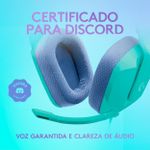 Headset Gamer Logitech G335 Lightsync Hortelã – 981-001023