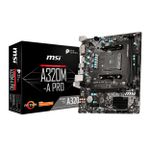 Placa Mãe AMD MSI A320M-A PRO M-ATX DDR4 - AM4