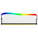 Memória Kingston Fury Beast 16GB 3200MHz CL16 DDR4 RGB Branco - KF432C16BWA/16