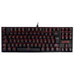 Teclado Mecanico Gamer Redragon Kumara LED Vermelho Switch Marrom ABNT2 - K552-2 (PT-BROWN)