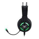 Headset Gamer T-Dagger Andes USB/P2 Preto e Verde – T-RGH300