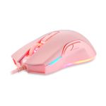 Mouse Gamer Motospeed V70 Essential RGB 12400DPI 7 Botões Rosa - FMSMS0085RSA