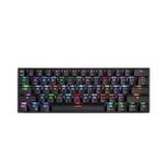 Teclado Mecanico Gamer Motospeed CK62 Bluetooth RGB Preto Switch Vermelho Compatível com PS4/XBOX/Nintendo - FMSTC0026VEM
