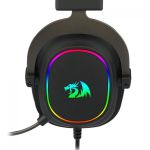 Headset Gamer Redragon Zeus X USB 7.1 Surround RGB Preto - H510-RGB
