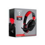 Headset Gamer Turtle Beach Recon 70 Multi Plataforma PS5/PS4/XboxOne/Xbox Series X / Nintendo Switch /PC Preto - TBS-8010-01
