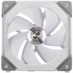 Kit 3x Cooler Lian Li Uni Fan SL120 RGB 120mm 1900RPM c/ Controladora Branco – UF-SL120-3W