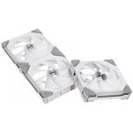 Kit 3x Cooler Lian Li Uni Fan SL120 RGB 120mm 1900RPM c/ Controladora Branco – UF-SL120-3W
