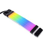 Cabo Extensor Lian Li Strimer Plus V2 24Pin ARGB 200mm - PW24-PV2 BLACK