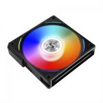 Kit 3x Cooler Lian Li Uni Fan AL120 RGB 120mm 1900RPM c/ Controladora Preto – UF-AL120-3B