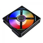 Kit 3x Cooler Lian Li Uni Fan AL120 RGB 120mm 1900RPM c/ Controladora Preto – UF-AL120-3B