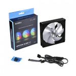 Cooler Lian Li Uni Fan AL120 RGB 120mm 1900RPM Preto – UF-AL120-1B