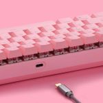 Teclado Mecanico Gamer Motospeed CK62 Bluetooth RGB Rosa Switch Vermelho Compatível com PS4/XBOX/Nintendo - FMSTC0098RSA