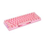 Teclado Mecanico Gamer Motospeed CK62 Bluetooth RGB Rosa Switch Vermelho Compatível com PS4/XBOX/Nintendo - FMSTC0098RSA