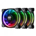 Kit 3x Cooler Thermaltake Riing Plus 140mm RGB Radiator Premium Edition – CL-F056-PL14SW-A