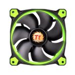 Kit 3x Cooler Thermaltake Riing 120mm LED Verde – CL-F055-PL12GR-A