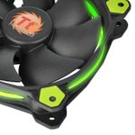 Kit 3x Cooler Thermaltake Riing 120mm LED Verde – CL-F055-PL12GR-A