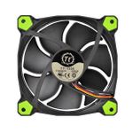 Kit 3x Cooler Thermaltake Riing 120mm LED Verde – CL-F055-PL12GR-A
