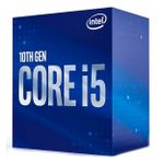 Processador Intel Core i5 10400 Comet Lake 10 Geração 12MB 4.3GHz LGA 1200 – BX8070110400