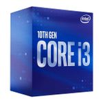 Processador Intel Core i3 10100 Comet Lake 10ª Geração 6MB 4.3GHz LGA 1200 – BX8070110100